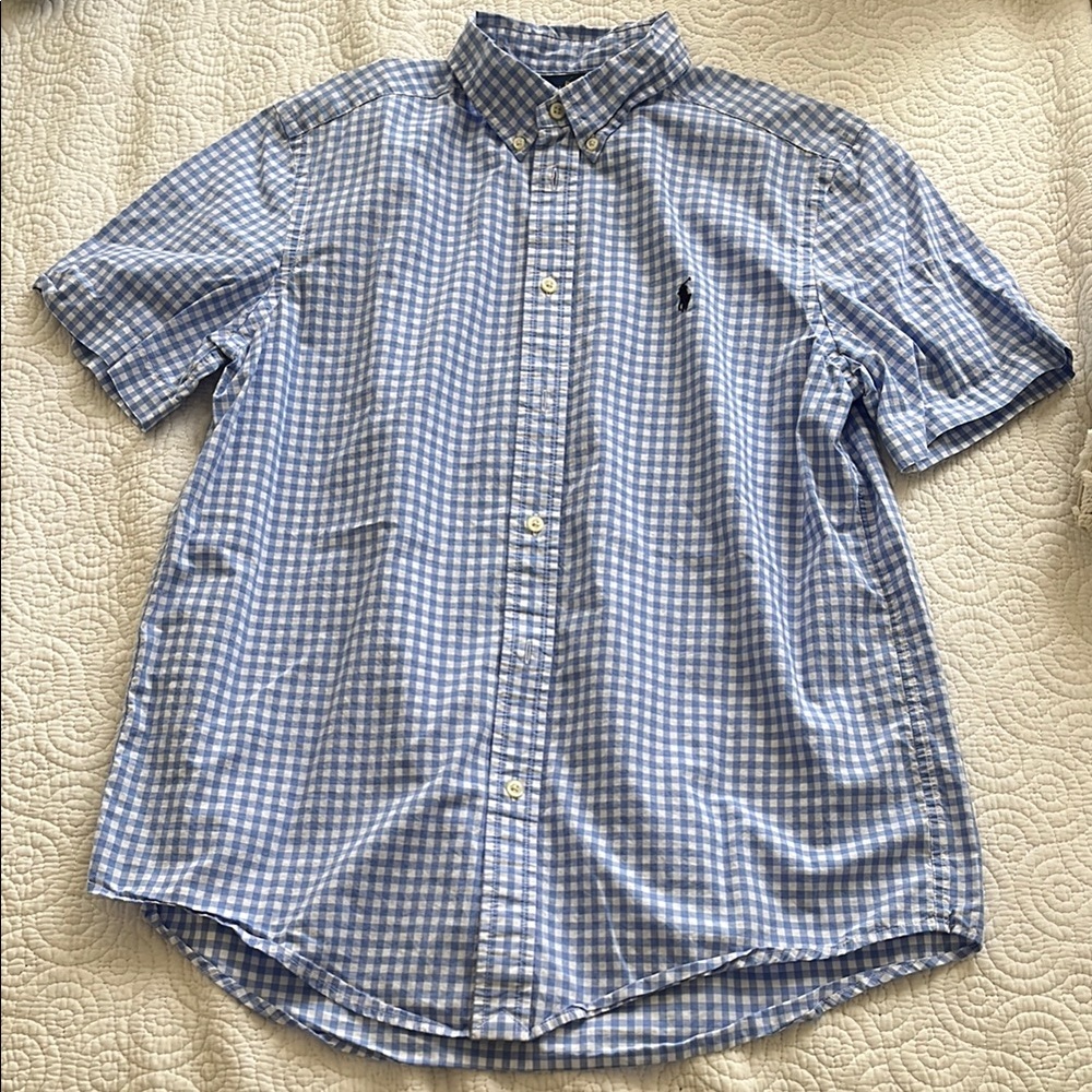Polo by Ralph Lauren Blue Casual Button Down Shirt